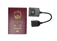 मिनी आकार पासपोर्ट बारकोड रीडर, आईडी कार्ड स्कैनिंग के लिए ओसीआर एमआरजेड कोड रीडर